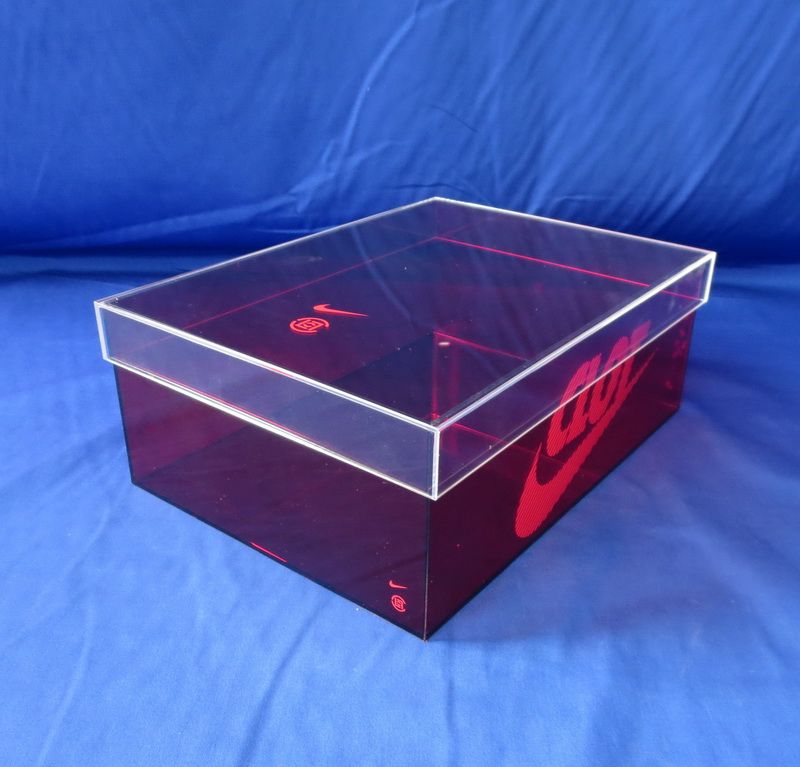 Acrylic shoe box acrylic sneaker storage displaycase 2121