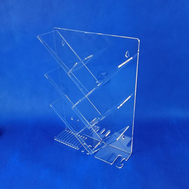  Clear acrylic wall mounted bathroom shelves 3145