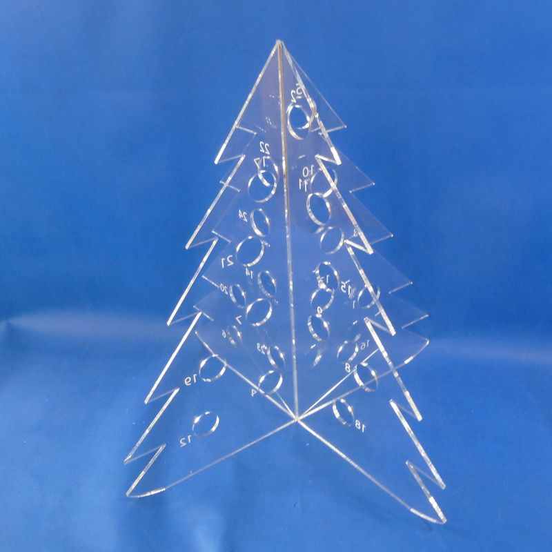 Custom designed acrylic christmas tree 7106