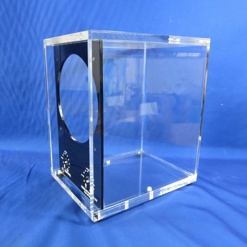 Counter clear acrylic speaker box 9110