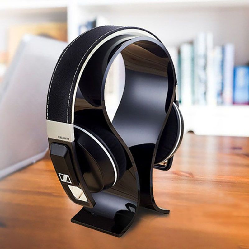 Acrylic headphone display stand 9112