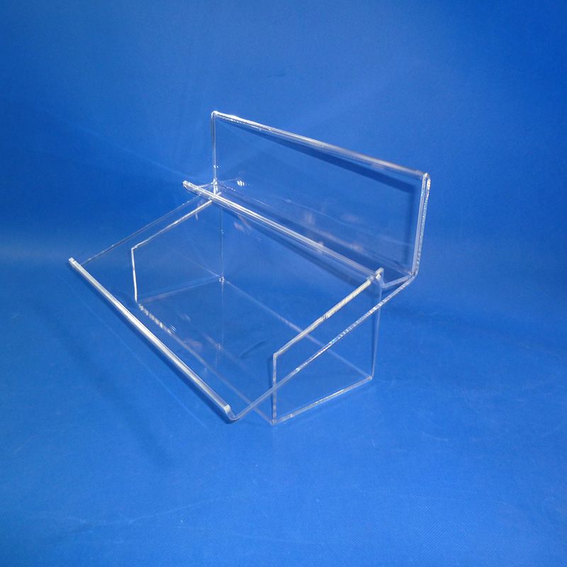 Countertop acrylic stand with sign holder for keyboard  9122