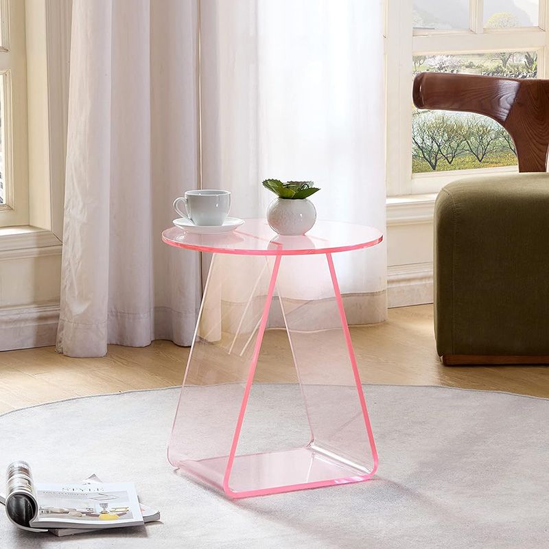 Acrylic end table/Magazine acrylic coffee table 