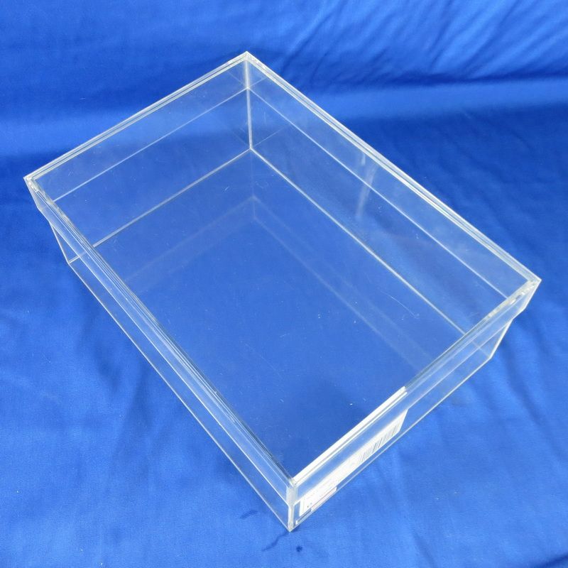 Clear acrylic shoe box case 2227