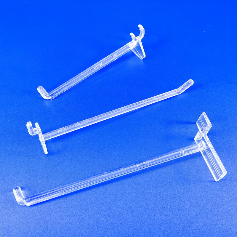 Plastic hook, Clear plastic hook AG009