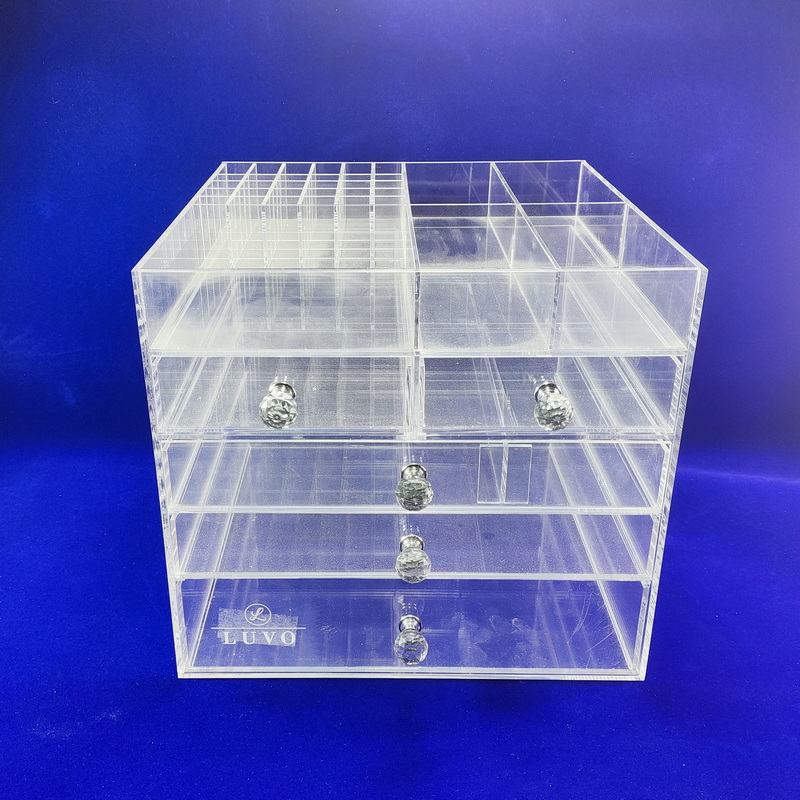 Clear acrylic storage drawers  3186