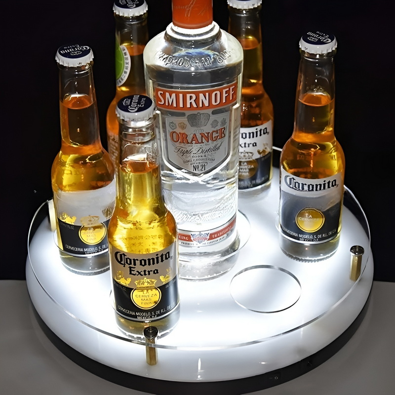 LED light up acrylic serving tray Led-042